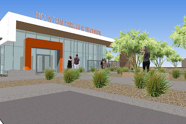 Graphic of New Tempe Clinic entrance