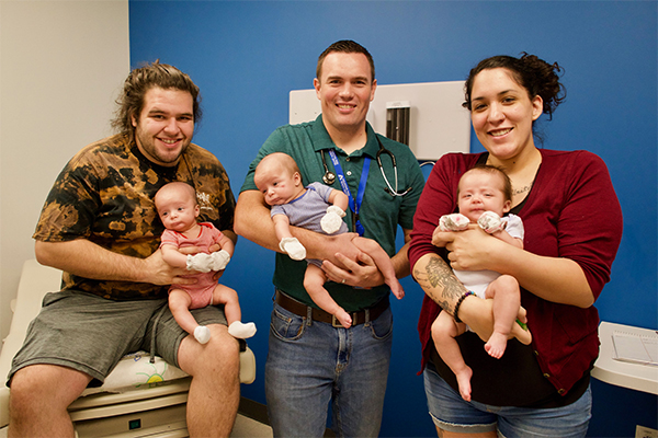 MPHC Team welcomes its First Three Triplets