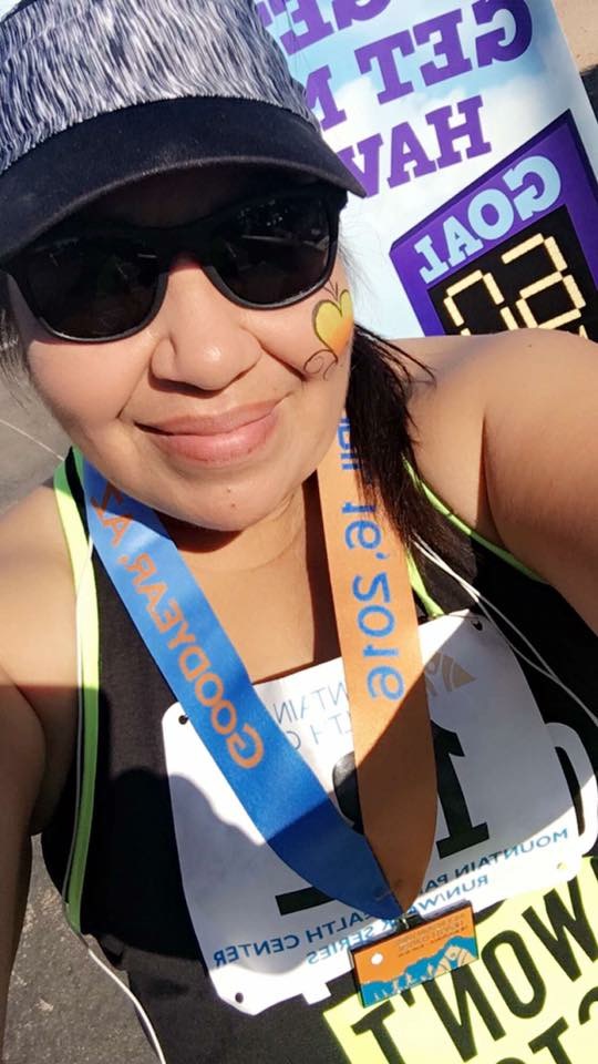 Christine rocked it at our annual Goodyear 5k run/walk this April and placed second in her age group!
