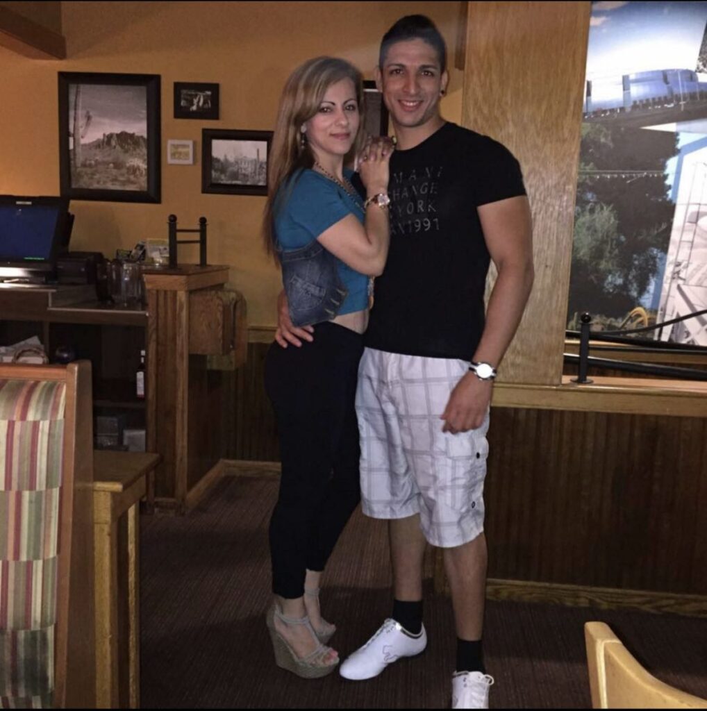 Carlos and his wife